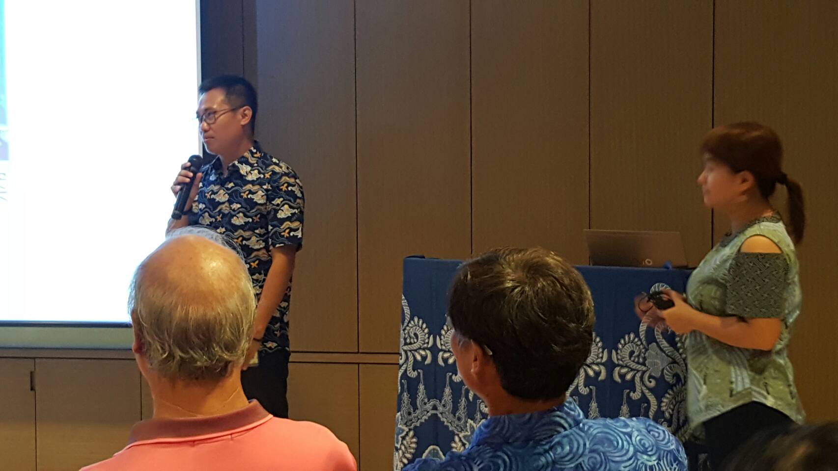 美濃愛鄉協會客庄南向國際交流合作分享會團員分享