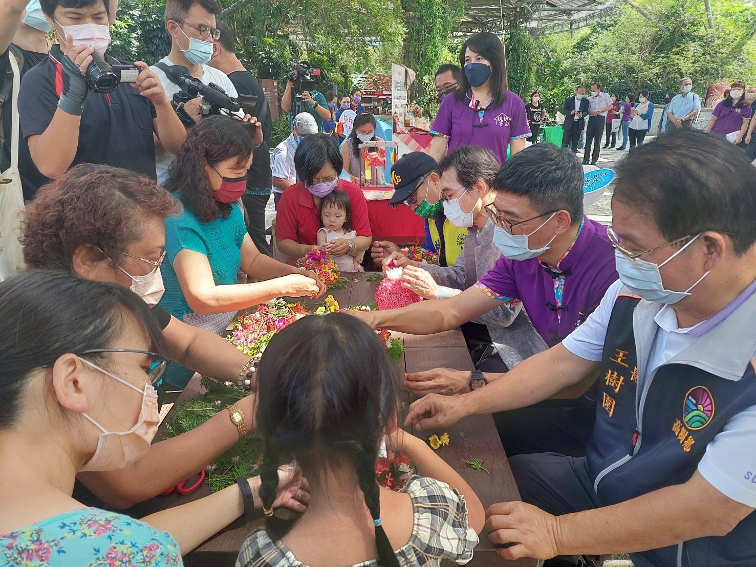 六堆秋收體驗盤花