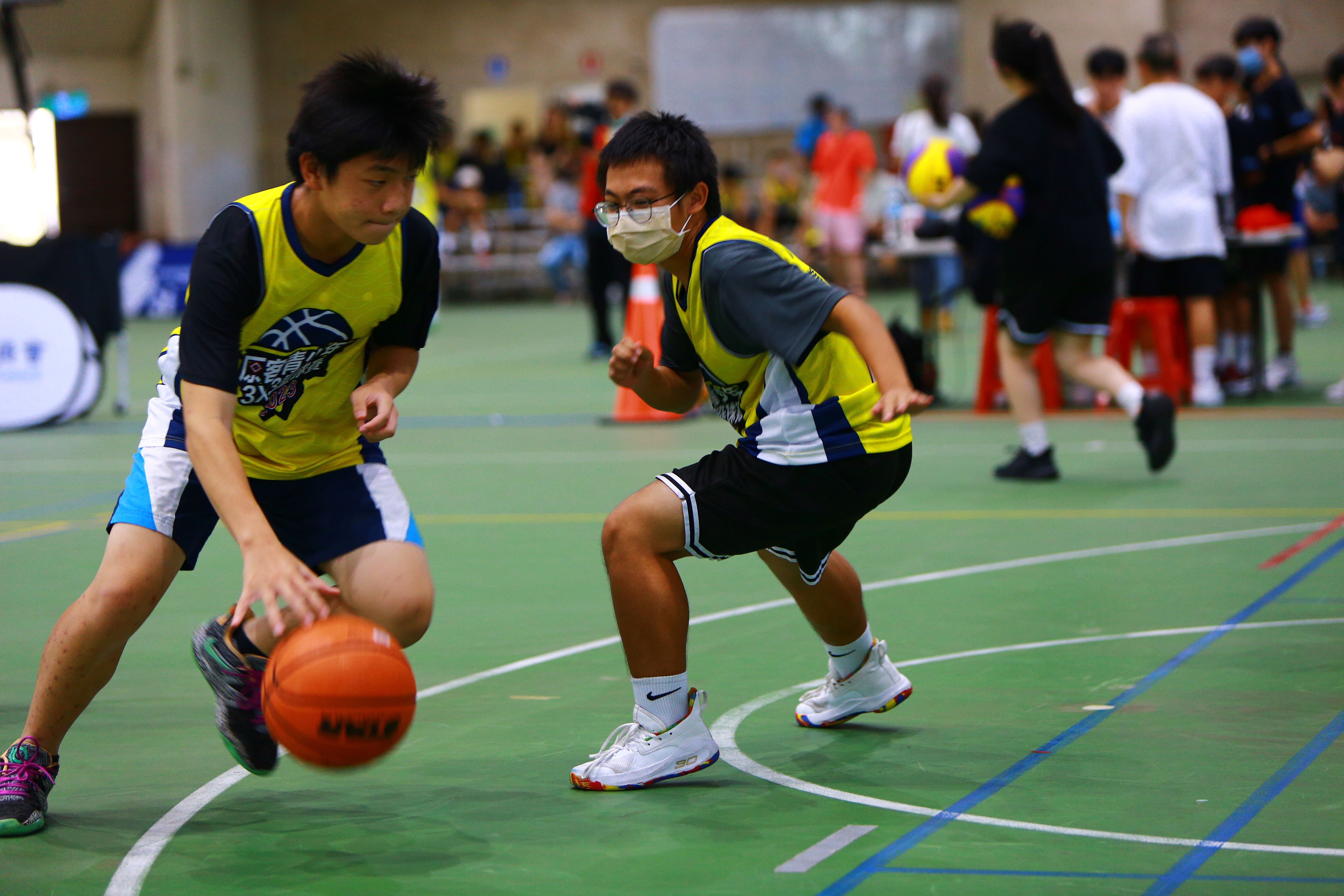 圖5 「 2023原客青少年三對三籃球賽之預、複賽」吸引眾多隊伍熱情參與。.jpg