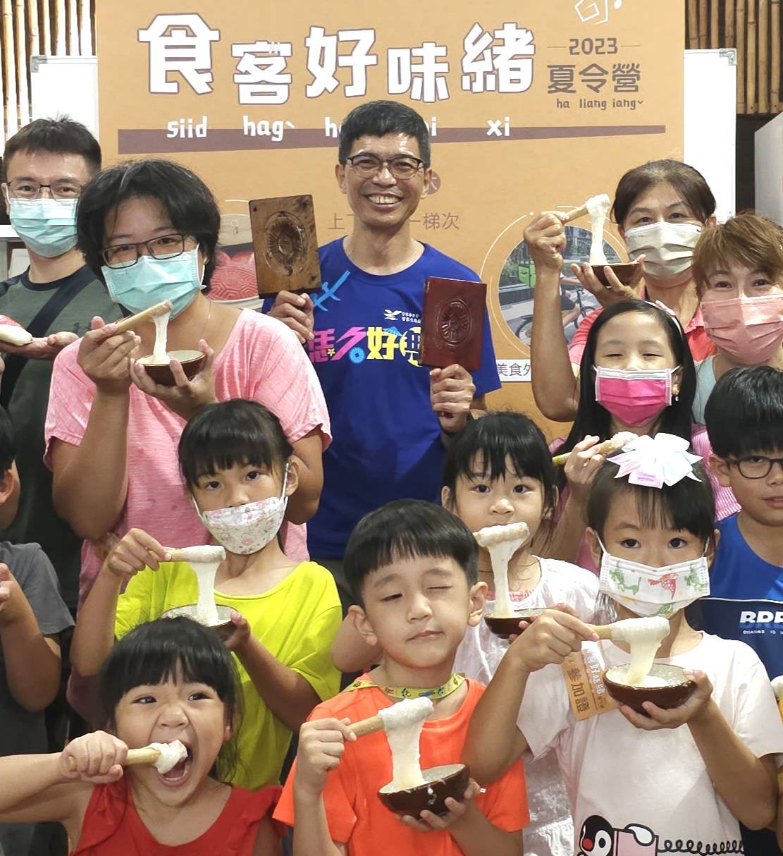 圖4 六堆食客好味緒夏令營讓小朋友學習製作客家新丁粄.jpg