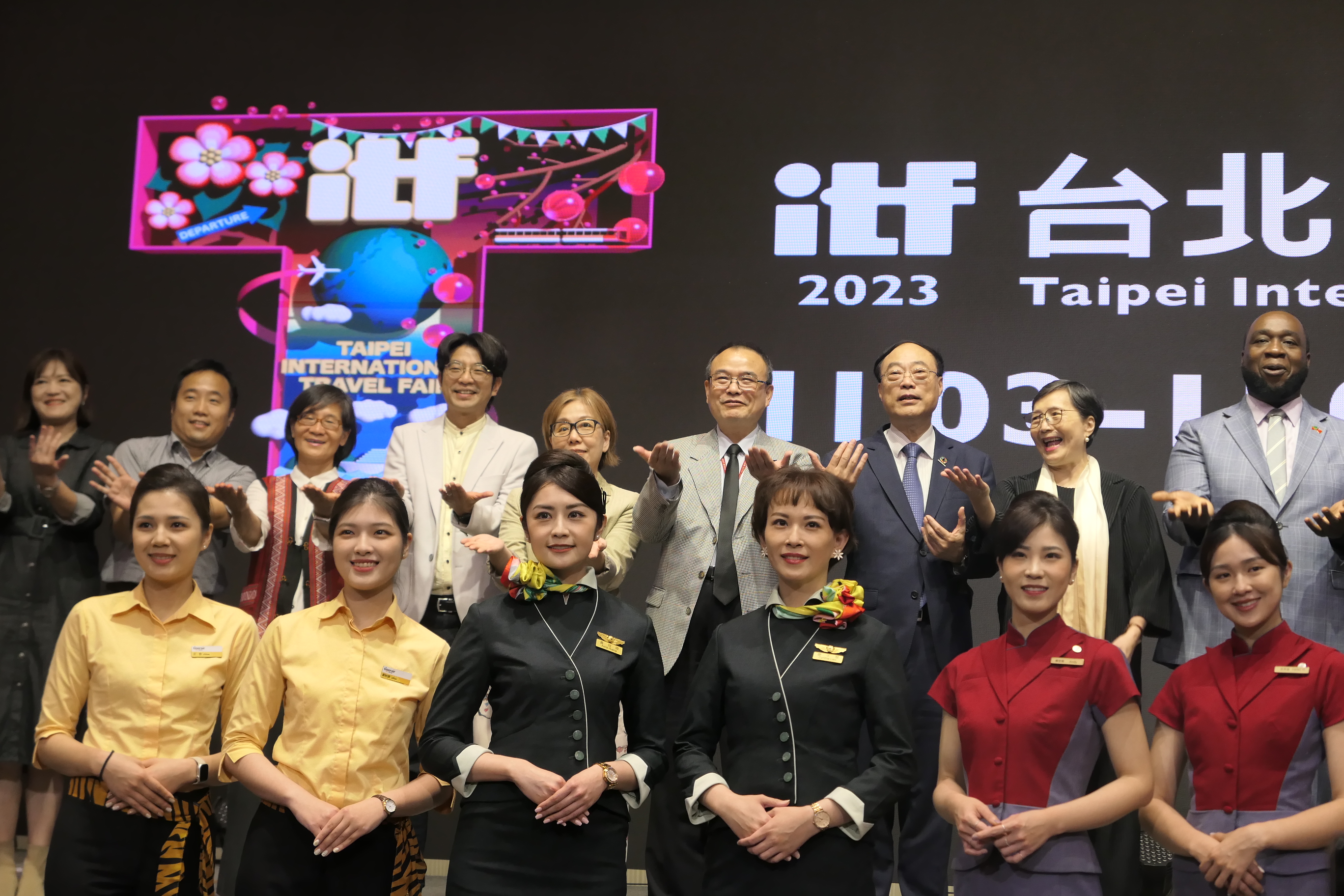 圖1客委會副主委周江杰今出席「2023 ITF台北國際旅展」展前記者會.JPG