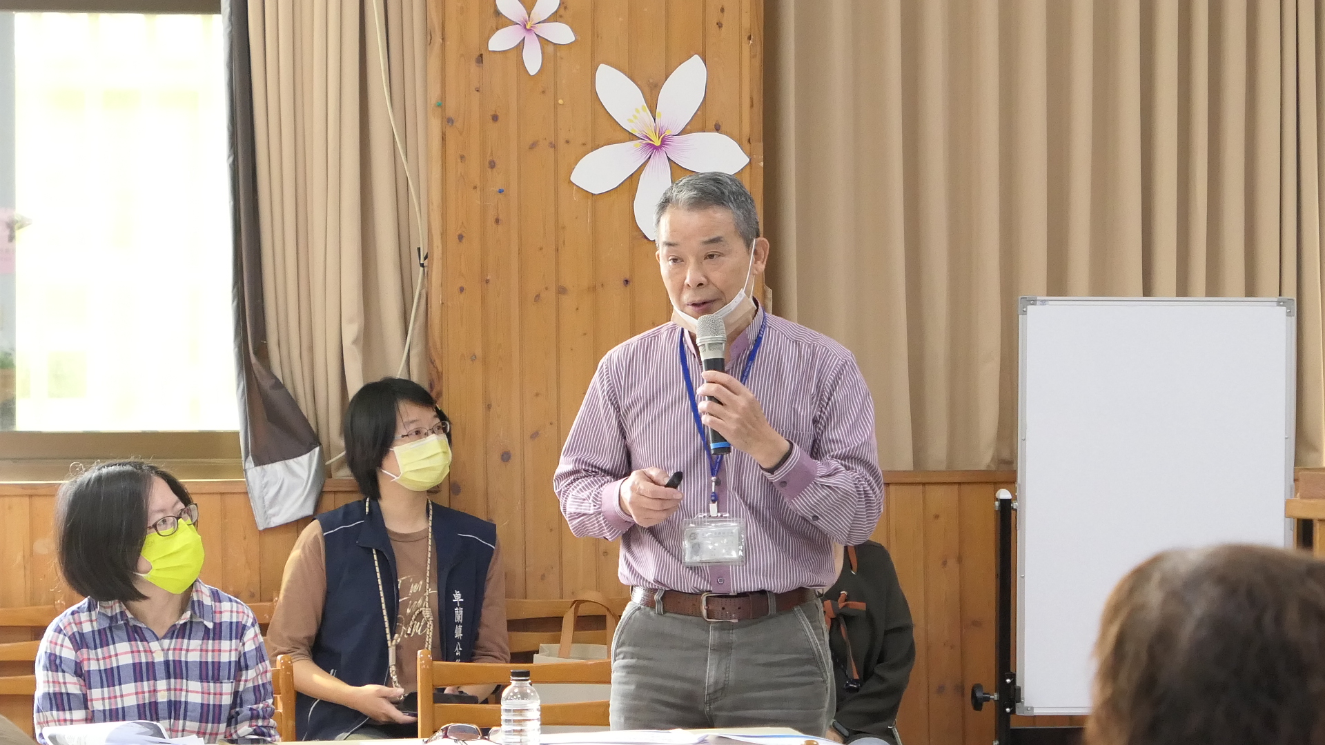 圖3 卓蘭鎮公所說明「卓蘭鎮內灣里新建活動中心工程案」執行進度.JPG