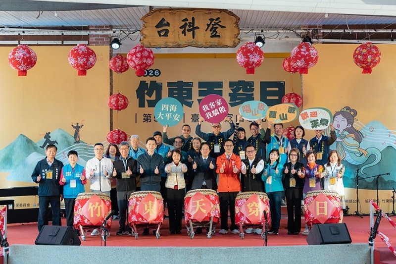 啟動儀式大合照（照片來源：總統府提供）