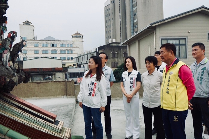 客委會主委古秀妃前往苗栗義民廟訪視