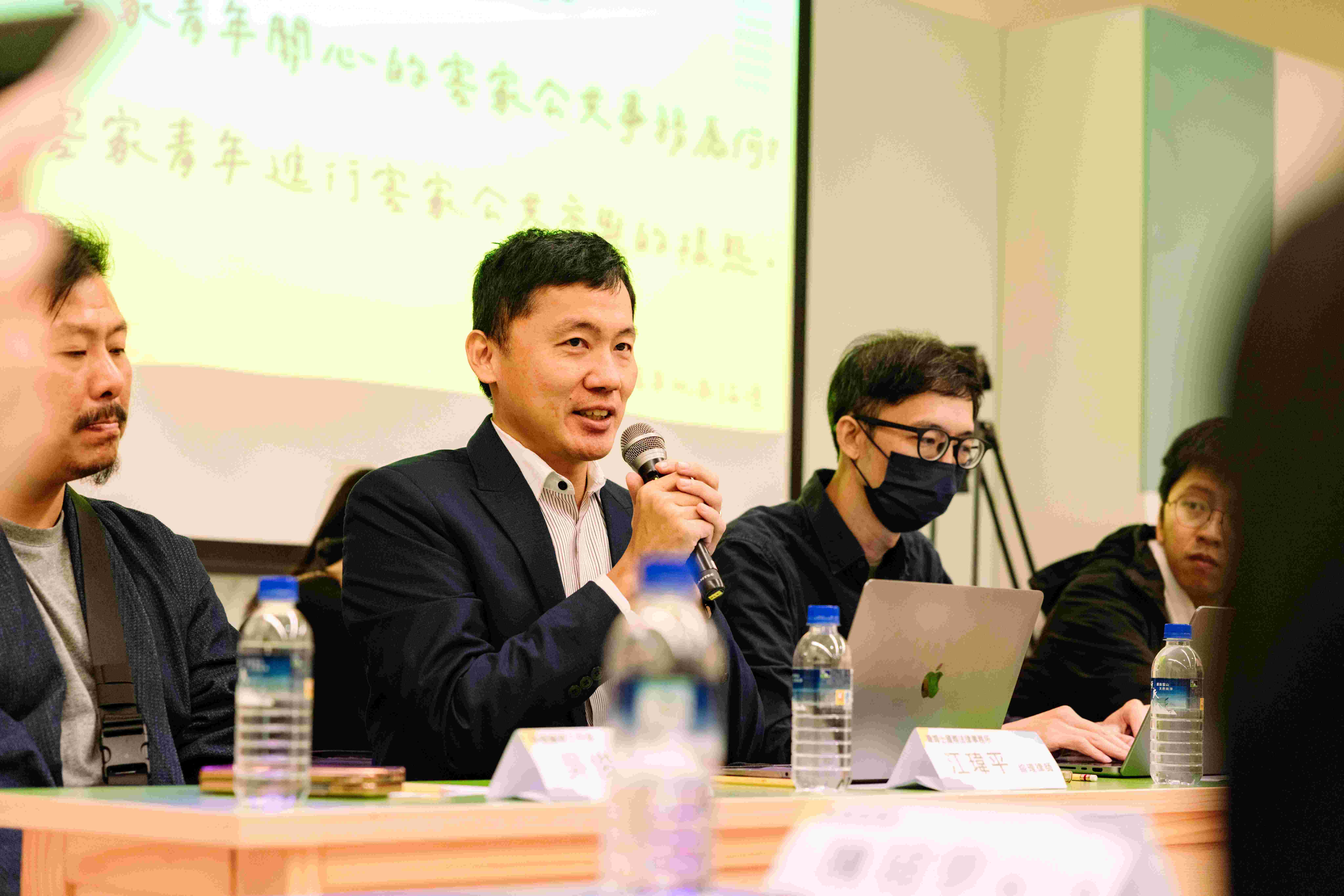 江瑋平律師希望能增加客語在日常生活各個面向的能見度