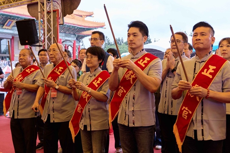 客委會主委古秀妃、台北市長蔣萬安等參加「2025台北客家義民嘉年華主祭大典」