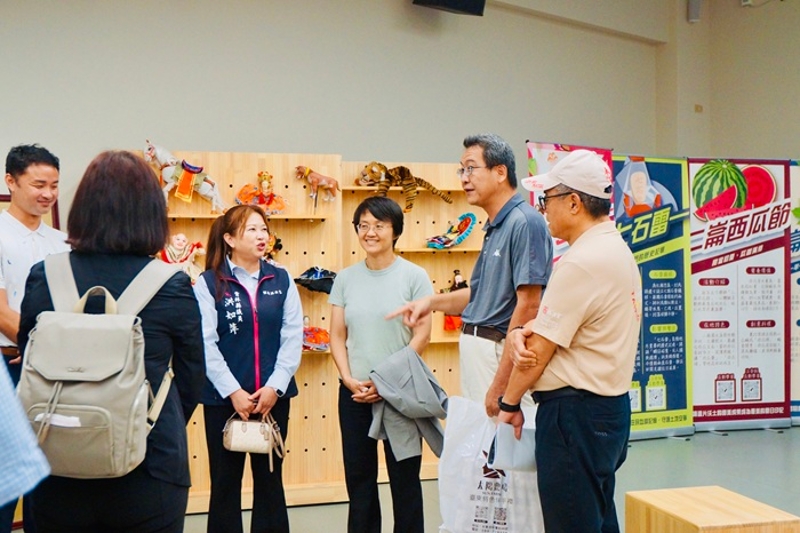 古主委訪視「雲林詔安客語教學資源中心」