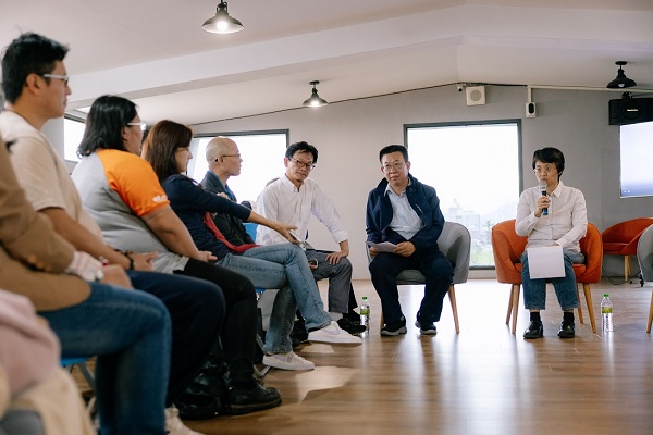古主委於「客庄返鄉青年暨產業聯盟共識座談會」聆聽客庄青年心聲