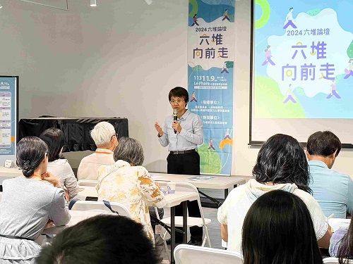 客委會主委古秀妃致詞