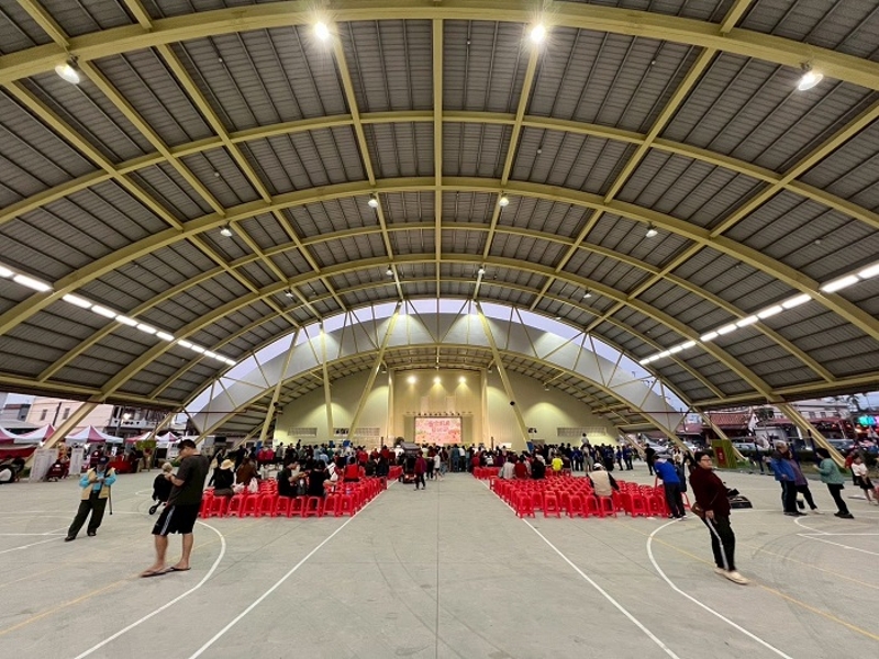 屏東縣萬巒鄉泗溝村風雨球場