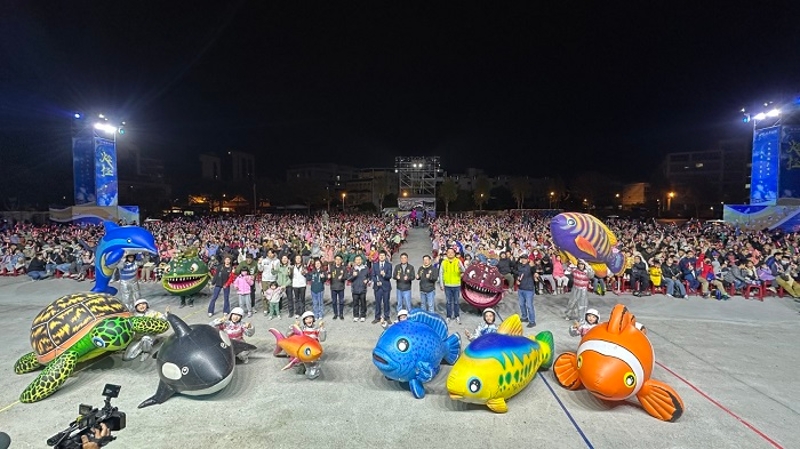 客家親子劇《燈怪》苗栗演出_現場大合照