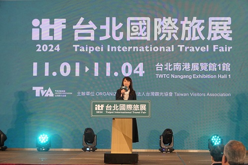 台灣觀光協會會長簡余晏致詞