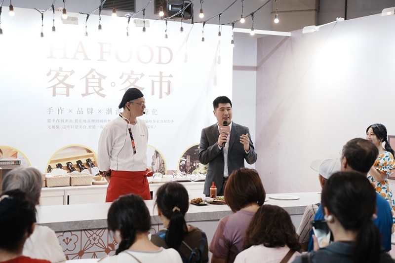 客委會邱星崴副主委出席美食展