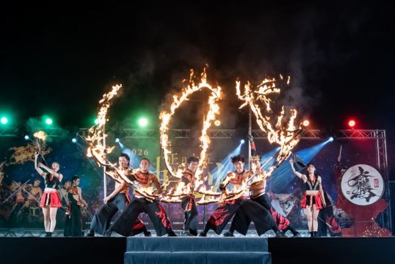 正月十五油笐火_表演花絮