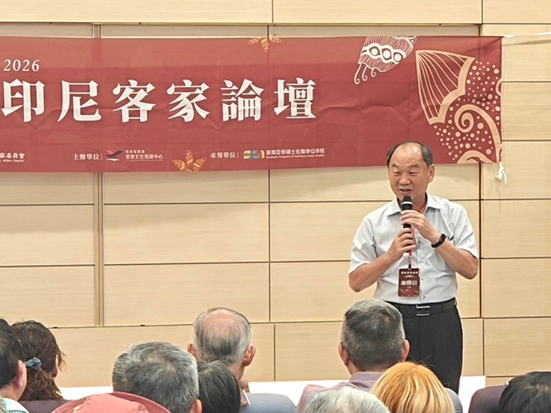 客發中心謝勝信主任致詞