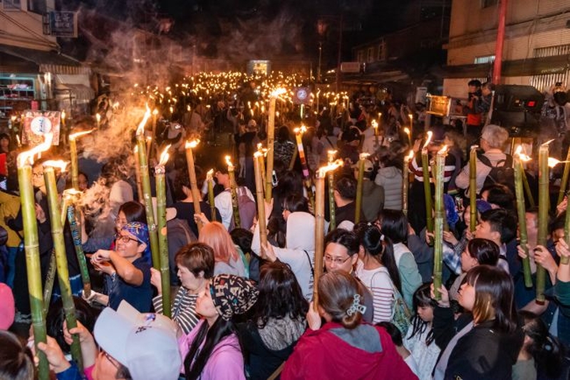 正月十五油笐火_油笐火遶山活動