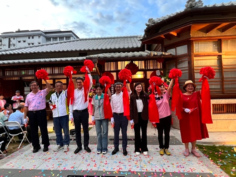 客委會主任秘書吳克能出席西螺客町文化館開幕剪綵