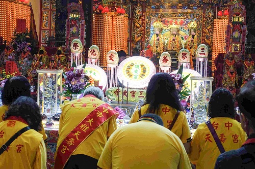 各地主祀三官大帝廟宇至主辦宮廟桃園平鎮鎮安宮祭拜