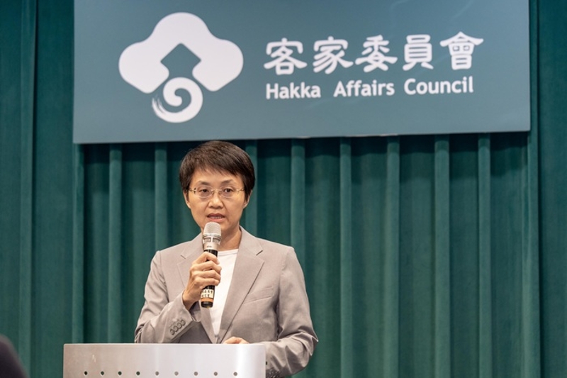 客委會主委古秀妃表示，人有人格，國有國格，人格不能被踐踏，國格不能被矮化。（照片來源：客家公共傳播基金會提供）