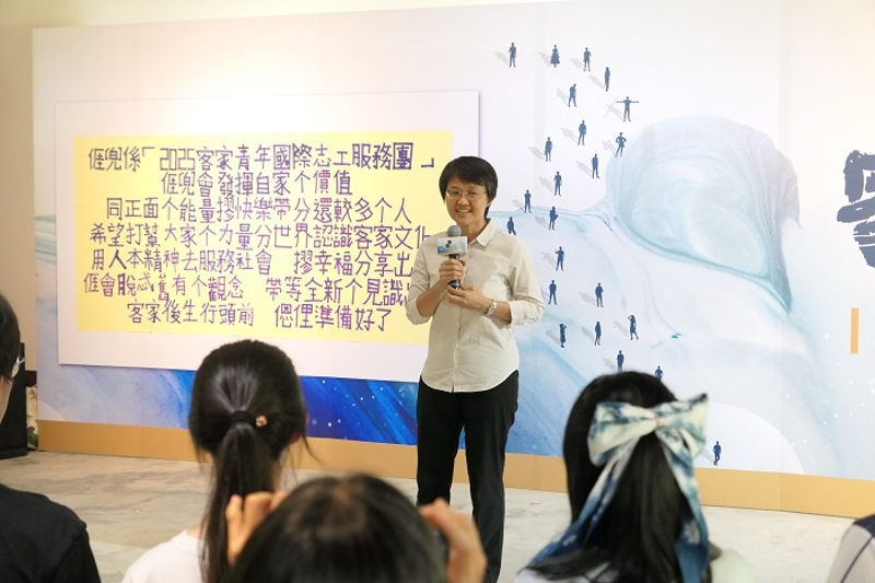 客委會主委古秀妃致詞